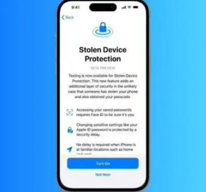 南陵苹果授权维修店分享被盗设备保护功能开启方法