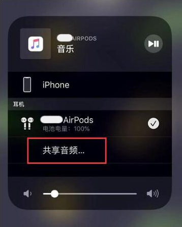 南陵苹果14音频维修点分享iPhone14音频共享设置方法 